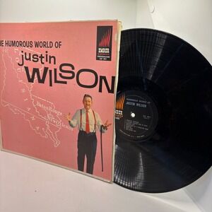 Justin Wilson Humorous World of Justin Wilson Ember‎ LP 801 Vinyl Record Album